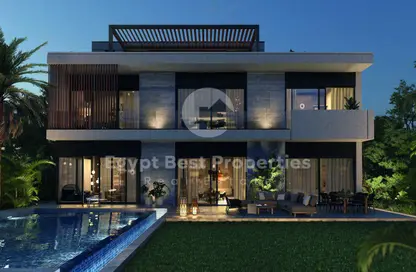 Villa - 5 Bedrooms - 4 Bathrooms for sale in Swan Lake Residence - 5th Settlement Compounds - The 5th Settlement - New Cairo City - Cairo