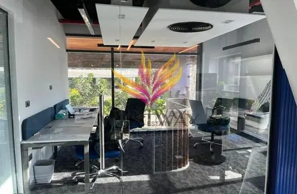 Office Space - Studio - 4 Bathrooms for rent in The portal - Beverly Hills - Sheikh Zayed Compounds - Sheikh Zayed City - Giza