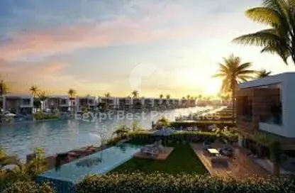 Chalet - 2 Bedrooms - 2 Bathrooms for sale in Hacienda Waters - Qesm Ad Dabaah - North Coast