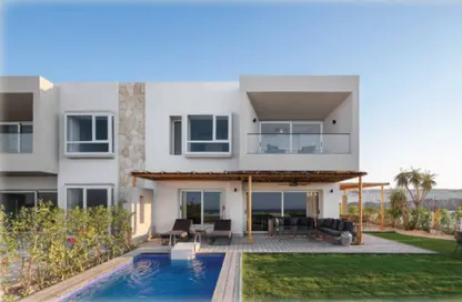 Twin House - 5 Bedrooms - 6 Bathrooms for sale in Al Masyaf - Ras Al Hekma - North Coast