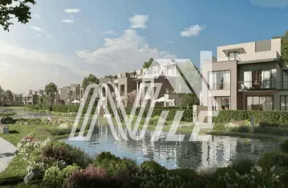 Townhouse - 4 Bedrooms - 4 Bathrooms for sale in Garden Lakes - 6 October Compounds - 6 October City - Giza