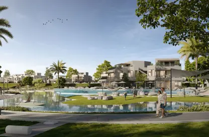 (بنتهاوس  (روف - 3 غرف نوم - 3 حمامات للبيع في أو ويست - كمبوندات 6 أكتوبر - مدينة 6 أكتوبر - الجيزة