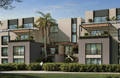 Townhouse - 3 Bedrooms - 3 Bathrooms for sale in Garden Lakes - 6 October Compounds - 6 October City - Giza
