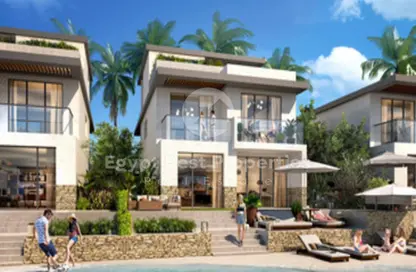 Chalet - 4 Bedrooms - 4 Bathrooms for sale in Silver Sands - Qesm Marsa Matrouh - North Coast