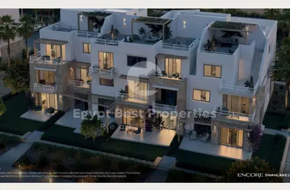 Apartment - 1 Bedroom - 2 Bathrooms for sale in Swan Lake Gouna - El Gouna - Hurghada - Red Sea