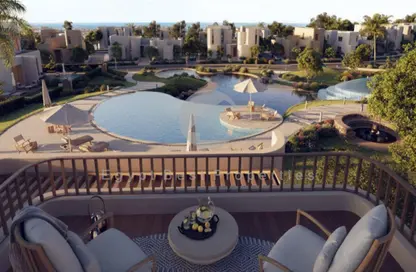 Chalet - 3 Bedrooms - 3 Bathrooms for sale in Makadi Orascom Resort - Makadi - Hurghada - Red Sea