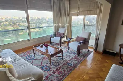 Apartment - 2 Bedrooms - 2 Bathrooms for rent in Al Gezira El Wosta St. (Yousef Kamel) - Zamalek - Cairo