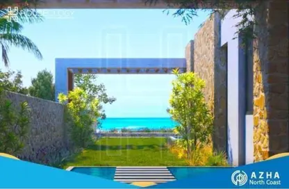 شاليه - 2 غرف نوم - 3 حمامات للبيع في ازها الساحل الشمالي - راس الحكمة - الساحل الشمالي