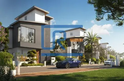 Twin House - 4 Bedrooms - 4 Bathrooms for sale in Creek Town - The 1st Settlement - New Cairo City - Cairo