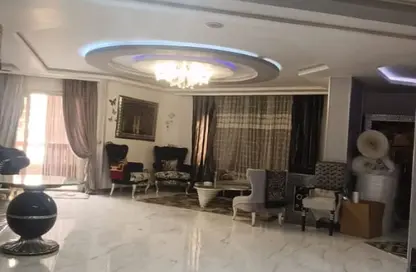 Apartment - 4 Bedrooms - 3 Bathrooms for rent in Omar Ibn Al Khattab St. - Al Gamea Square - Heliopolis - Masr El Gedida - Cairo