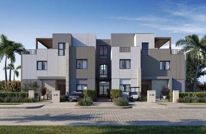Twin House - 3 Bedrooms - 3 Bathrooms for sale in Vye Sodic - New Zayed City - Sheikh Zayed City - Giza