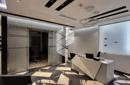 Office Space - Studio - 2 Bathrooms for rent in Cairo Business Plaza - North Teseen St. - The 5th Settlement - New Cairo City - Cairo
