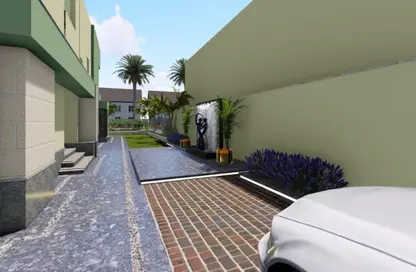 فيلا - 5 غرف نوم - 4 حمامات للايجار في كمبوند فيلدج جاردن القطامية - كمبوندات التجمع الخامس - التجمع الخامس - مدينة القاهرة الجديدة - القاهرة