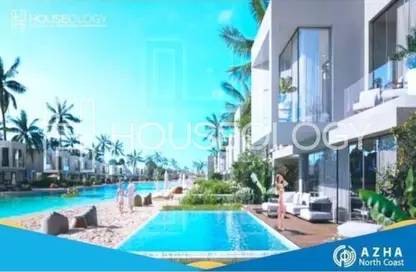 Chalet - 2 Bedrooms - 3 Bathrooms for sale in Azha North - Ras Al Hekma - North Coast