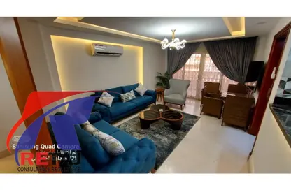 Apartment - 2 Bedrooms - 3 Bathrooms for rent in Al Sheikh Mohammed Al Nadi St. - 6th Zone - Nasr City - Cairo