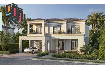 Townhouse - 3 Bedrooms - 2 Bathrooms for sale in Belle Vie - New Zayed City - Sheikh Zayed City - Giza