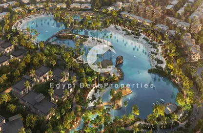 Villa - 3 Bedrooms - 4 Bathrooms for sale in Ramla Lakeside - Qesm Ad Dabaah - North Coast