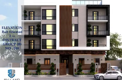 Apartment - 3 Bedrooms - 3 Bathrooms for sale in Bait Alwatan - The 5th Settlement - New Cairo City - Cairo