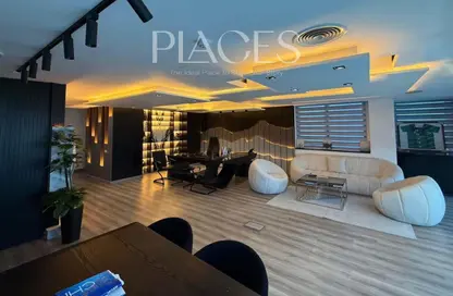 Office Space - Studio - 5 Bathrooms for rent in One Ninety Mall - South Teseen St. - The 5th Settlement - New Cairo City - Cairo