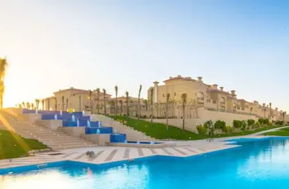 Twin House - 3 Bedrooms - 4 Bathrooms for rent in Al Patio - Ring Road - 6 October City - Giza