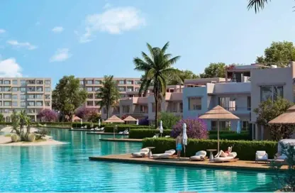 Chalet - 2 Bedrooms - 1 Bathroom for sale in Hacienda Waters - Qesm Ad Dabaah - North Coast