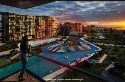 شقق فندقية - غرفة نوم - 1 حمام للبيع في جليي - قسم برج العرب - الساحل الشمالي