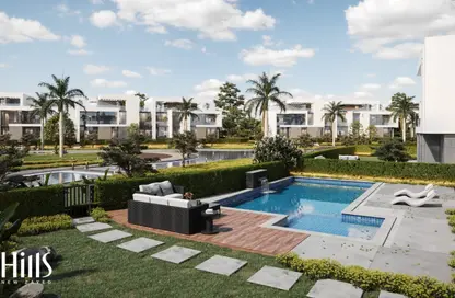 Apartment - 3 Bedrooms - 3 Bathrooms for sale in Q-Hills - New Zayed City - Sheikh Zayed City - Giza