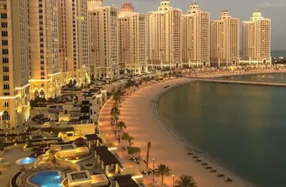شقة - 3 غرف نوم - 2 حمامات للبيع في نورث ايدج تاورز - مدينة العلمين الجديدة - العلمين - الساحل الشمالي