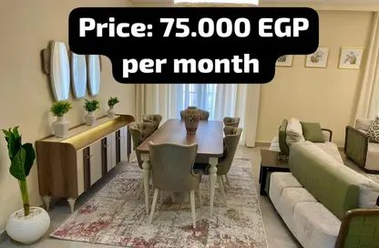 Apartment - 2 Bedrooms - 3 Bathrooms for rent in 90 Avenue - South Investors Area - New Cairo City - Cairo