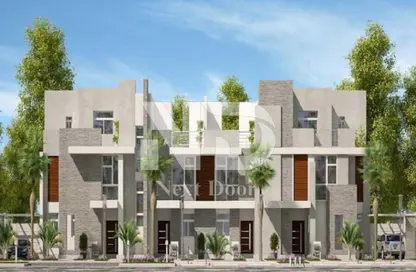 Townhouse - 4 Bedrooms - 4 Bathrooms for rent in Al Maqsad - New Capital Compounds - New Capital City - Cairo