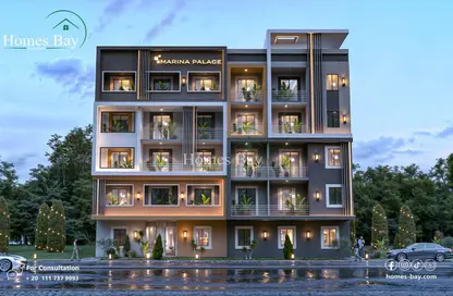 Apartment - 2 Bedrooms - 1 Bathroom for sale in Hurghada Marina - Hurghada Resorts - Hurghada - Red Sea