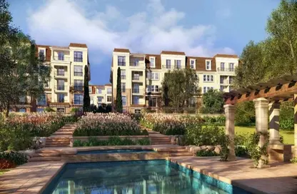 Apartment - 1 Bedroom - 1 Bathroom for sale in Elan Sarai - Sarai - Mostakbal City Compounds - Mostakbal City - Future City - Cairo