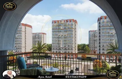 Apartment - 2 Bedrooms - 2 Bathrooms for sale in Vee Sawari - Waterfront - Sawary - Alexandria Compounds - Alexandria