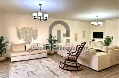 شقة - 2 غرف نوم - 2 حمامات للايجار في محور طه حسين - الحي الرابع - التجمع الخامس - مدينة القاهرة الجديدة - القاهرة