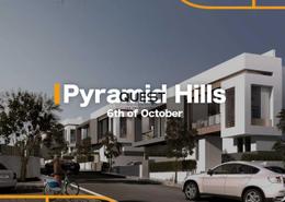 Townhouse - 4 bedrooms - 4 bathrooms for للبيع in Pyramids Hills - Cairo Alexandria Desert Road - 6 October City - Giza