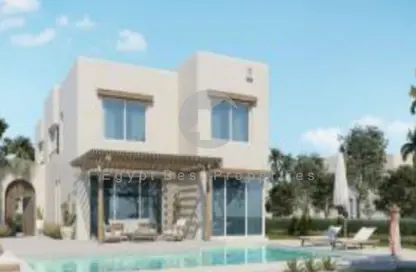 Chalet - 2 Bedrooms - 2 Bathrooms for sale in Hacienda Waters - Qesm Ad Dabaah - North Coast