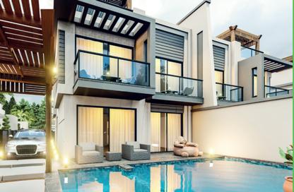 Twin House - 4 Bedrooms - 3 Bathrooms for sale in Six West - Beverly Hills - Sheikh Zayed Compounds - Sheikh Zayed City - Giza