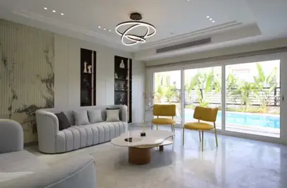 Twin House - 5 Bedrooms - 6 Bathrooms for sale in Al  Rabwa - Sheikh Zayed Compounds - Sheikh Zayed City - Giza