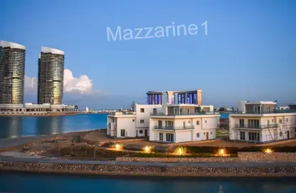Townhouse - 3 Bedrooms - 3 Bathrooms for sale in Mazarine - New Alamein City - Al Alamein - North Coast