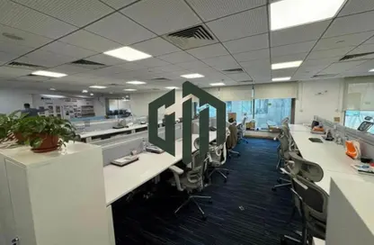 Office Space - Studio - 2 Bathrooms for rent in Bank Center Street - South Teseen St. - The 5th Settlement - New Cairo City - Cairo