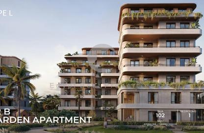 Apartment - 1 Bedroom - 2 Bathrooms for sale in Crescent Walk - 5th Settlement Compounds - The 5th Settlement - New Cairo City - Cairo