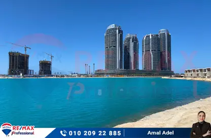 Chalet - 3 Bedrooms - 2 Bathrooms for sale in Palm Hills New Alamein - New Alamein City - Al Alamein - North Coast