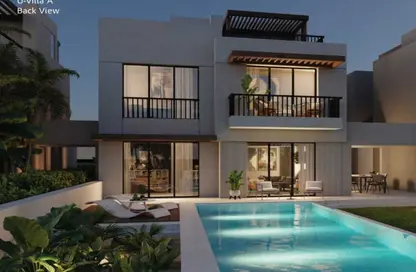 Twin House - 4 Bedrooms - 4 Bathrooms for sale in Solana - New Zayed City - Sheikh Zayed City - Giza