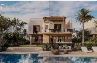 فيلا - 4 غرف نوم - 4 حمامات للبيع في راملا - راس الحكمة - الساحل الشمالي