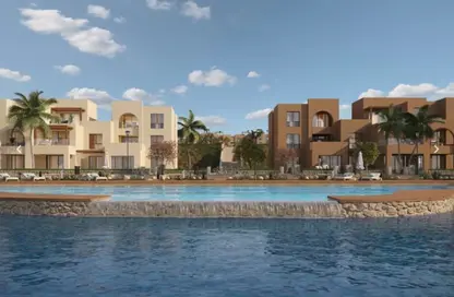Twin House - 3 Bedrooms - 3 Bathrooms for sale in Makadi Orascom Resort - Makadi - Hurghada - Red Sea
