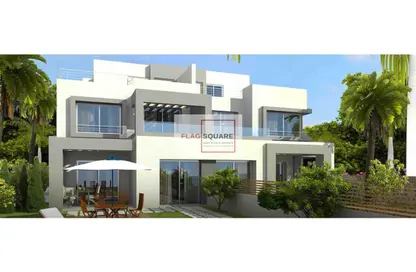 Twin House - 3 Bedrooms - 4 Bathrooms for sale in Palm Hills New Cairo - 5th Settlement Compounds - The 5th Settlement - New Cairo City - Cairo