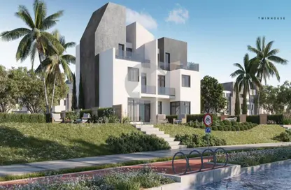Duplex - 5 Bedrooms - 5 Bathrooms for sale in Rivers - New Zayed City - Sheikh Zayed City - Giza