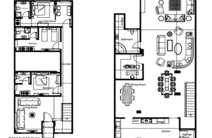 Duplex - 3 Bedrooms - 4 Bathrooms for sale in Yasmine District - 14th District - Sheikh Zayed City - Giza