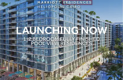 Hotel Apartment - 3 Bedrooms - 3 Bathrooms for sale in Marriott Residence Heliopolis - Almazah - Heliopolis - Masr El Gedida - Cairo