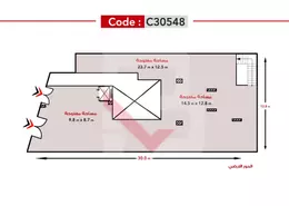 Full Floor - Studio - 2 Bathrooms for rent in Sporting - Hay Sharq - Alexandria